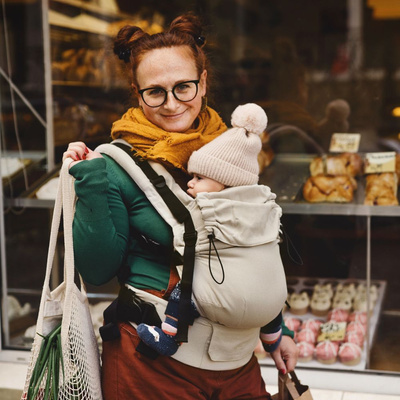 Babytrage Prime Beige Moonstone v3