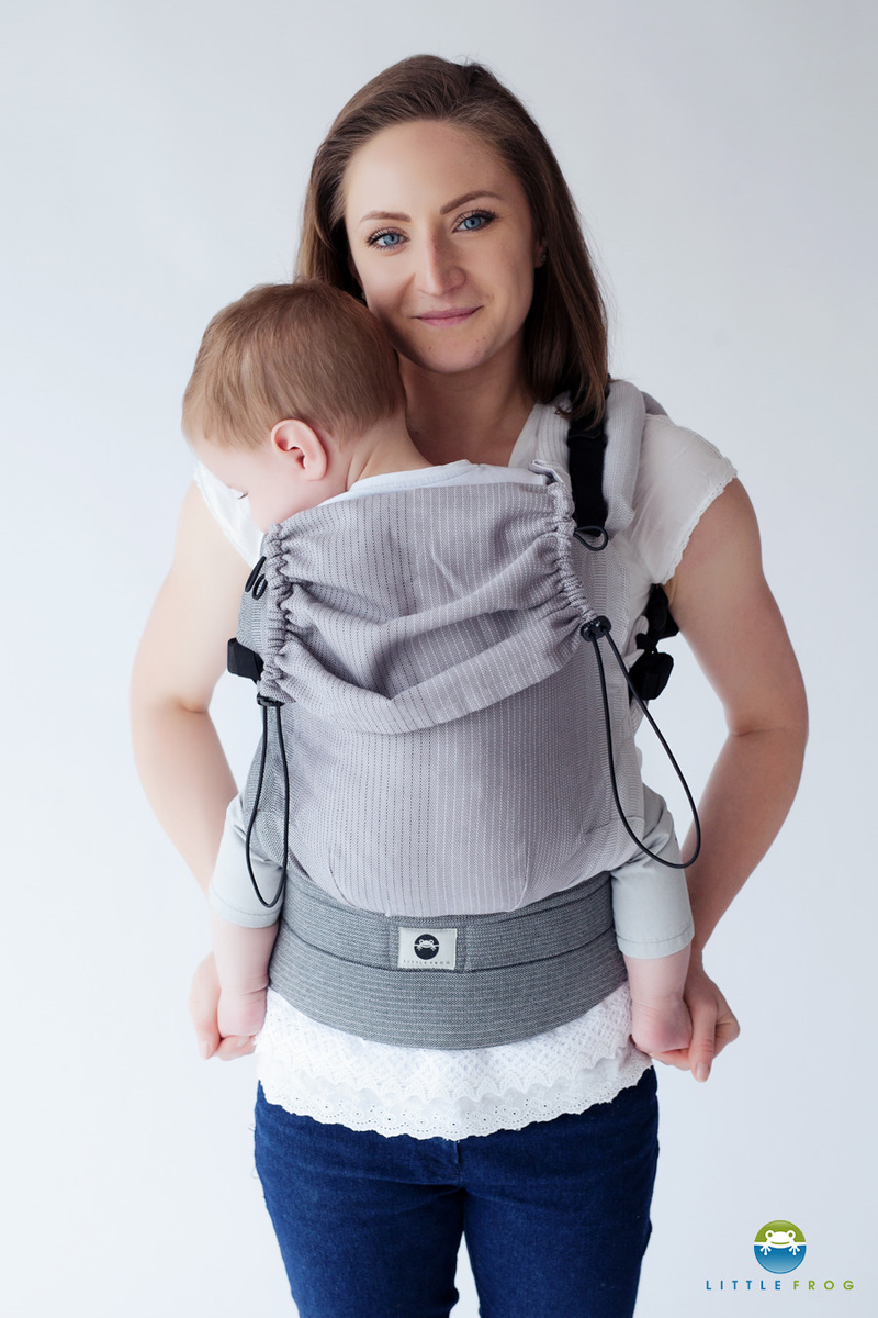 Little Frog Little Frog Ergonomic Carrier Bamboo Howlite