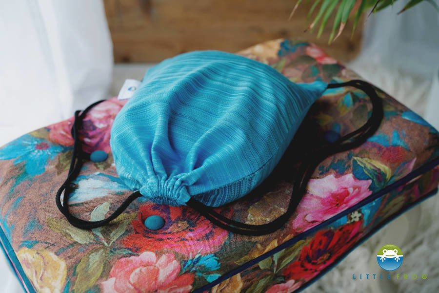 Bolsa con cordón - Aquamarine