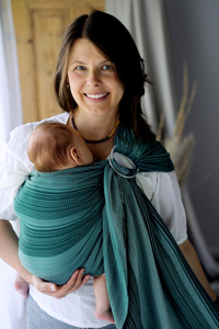 Sling cu inele Emerald Path mărimea S (1,7 m)