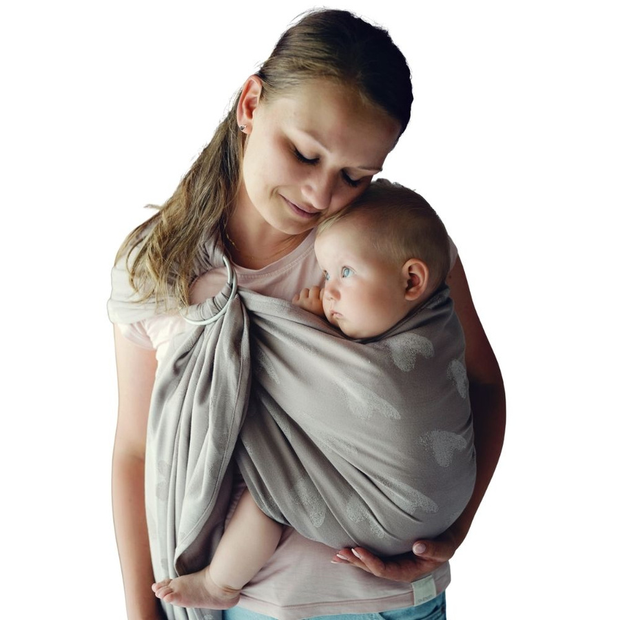 Sling cu inele TENCEL™ Hazy Love Drift - mărimea S (1,7 m)