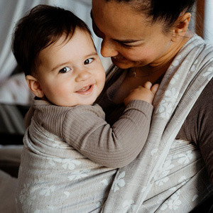 Fular tejido Linen Fleeting Nature- talla 7