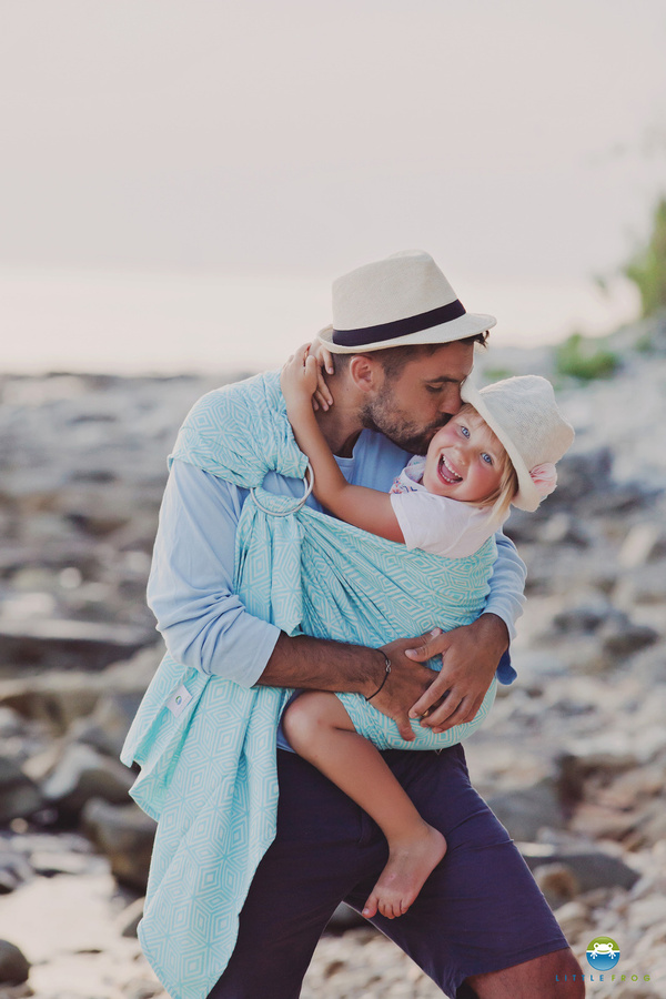 Bandolera de anillas Turquoise Cube - talla S (1,7m) /2ª clase