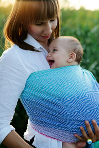 Ring Sling Aurora Cube - taille M (2 m) /2 type