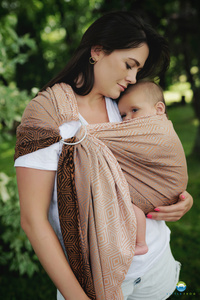 Ring sling Tencel Foxy Cube - size M (2 m)