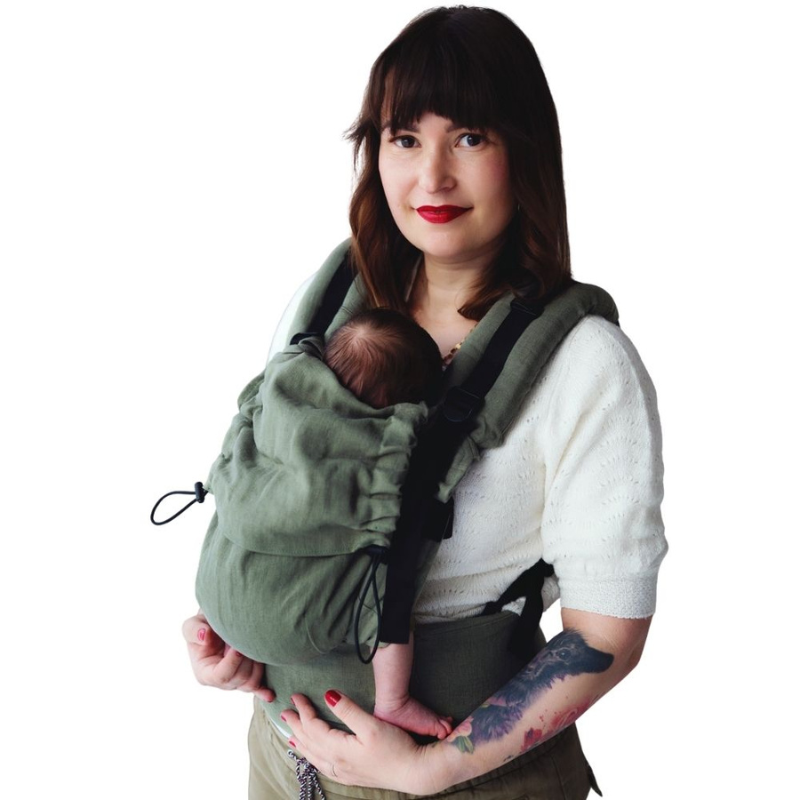 Porte-bébé en lin Prime - Pure Linen Grove