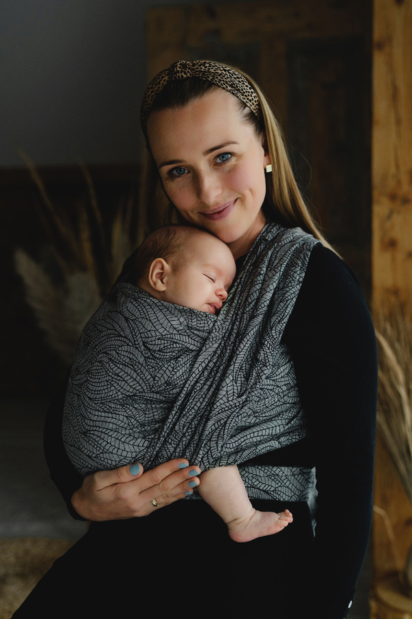 Fascia portabebè Linen Night Wildness taglia 9