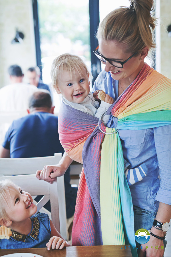 Ring sling Merino Ammolite - size S (1,7m) /2nd class