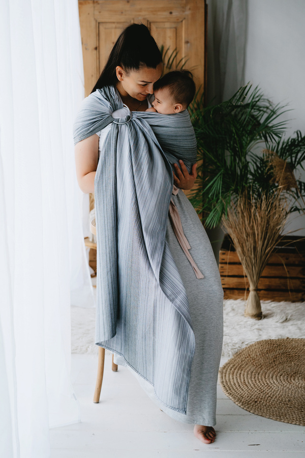 Sling cu inele Bamboo Angelit mărimea S (1,7m)