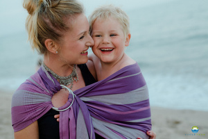 Ring sling Bamboo Amethyst - size M (2m)