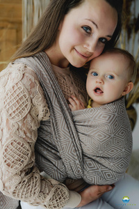 Écharpe de portage Nutty Cube - taille 4