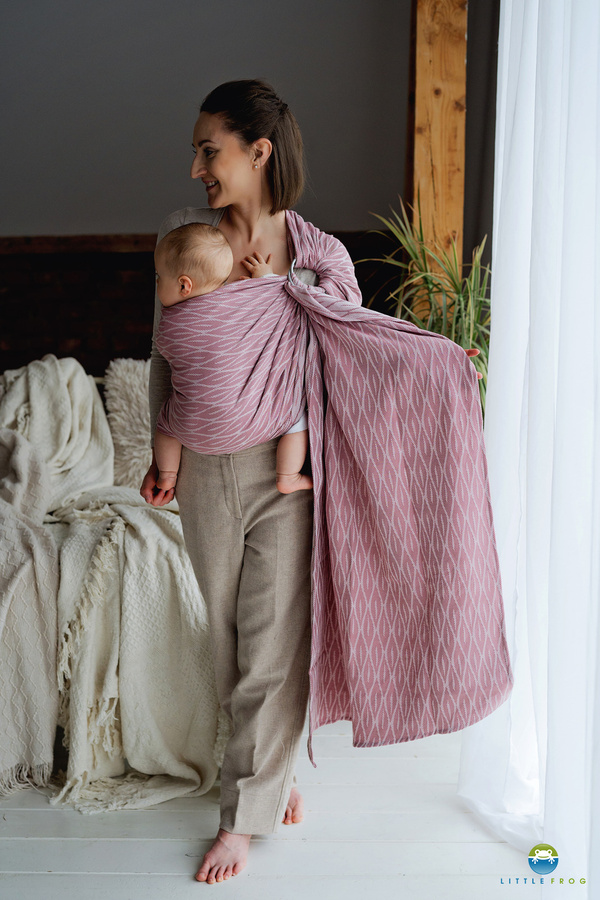 Ring sling Blushing Flames - size S (1,7 m)