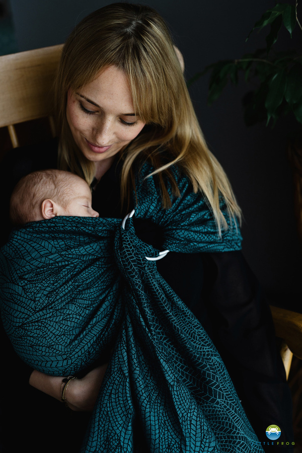 Ring Sling Tragetuch Ocean Wildness - Größe M (2m)