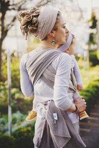 Baby Sling Bamboo Quartz size 4