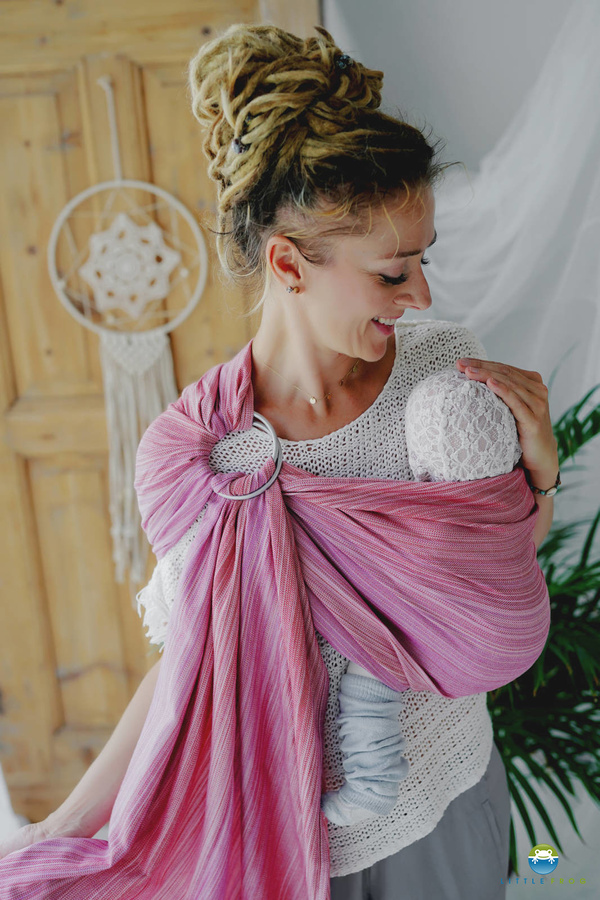 Ring sling Bamboo Ruby - Größe M (2m)