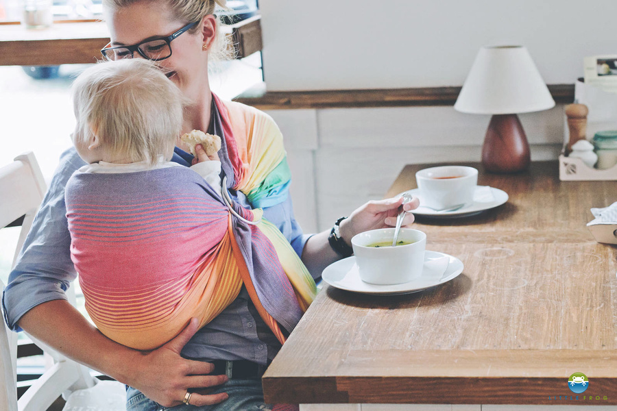 Bandolera de anillas Sandy Ammolite - talla S (1,7m) /2ª clase