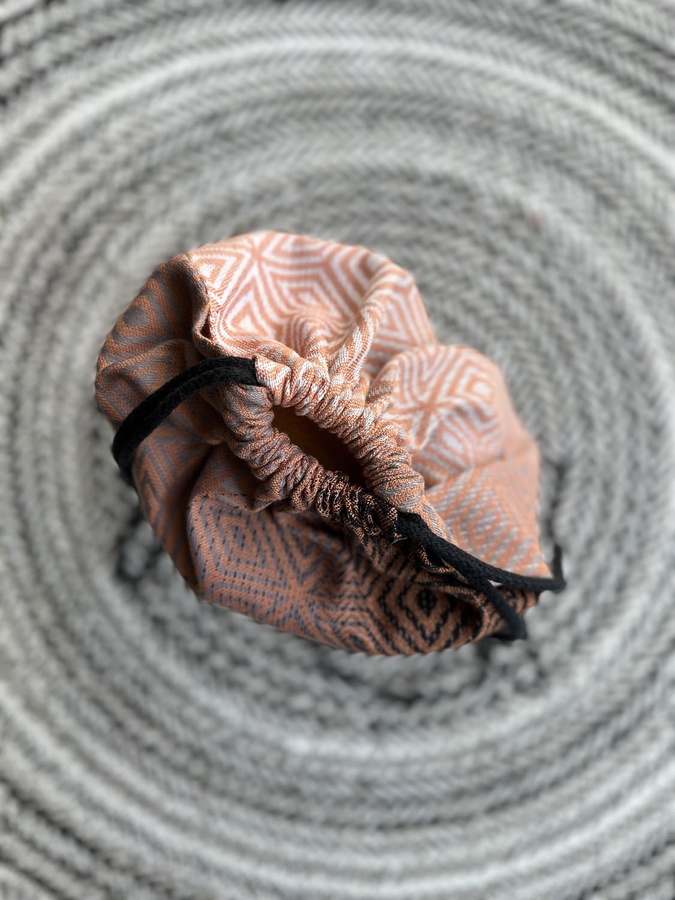 Grand Sac à cordon pour écharpe - TENCEL™ Foxy Cube