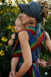 Baby Sling Rainbow Harmony - size 6/ 2nd quality