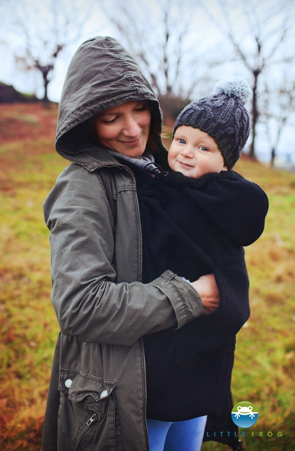 Osłonka do chust i nosidełek (polar) - Black