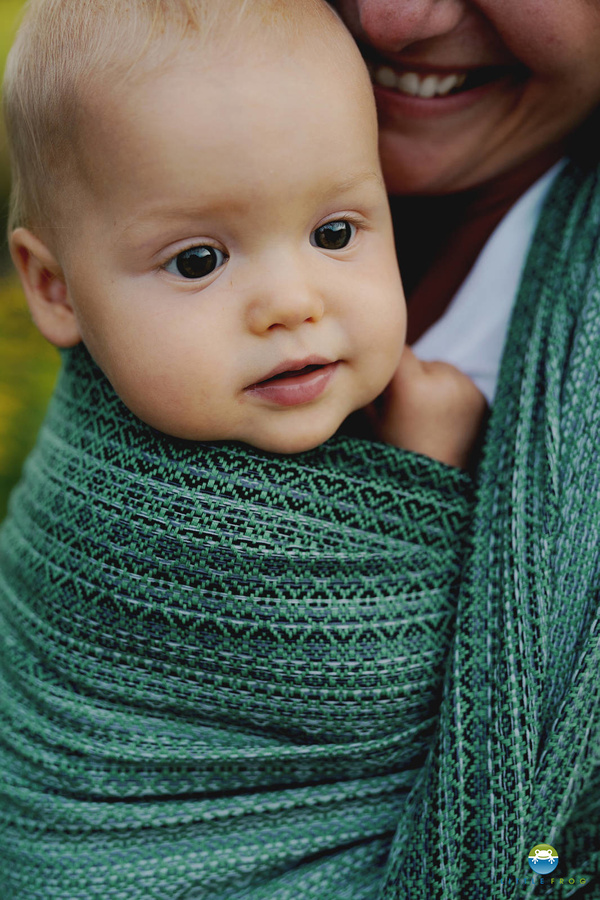 Ring sling Lovely Fern- size M (2m) /2nd class