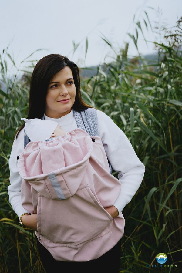 Babywearing Cover (softshell) - Pink /2nd class