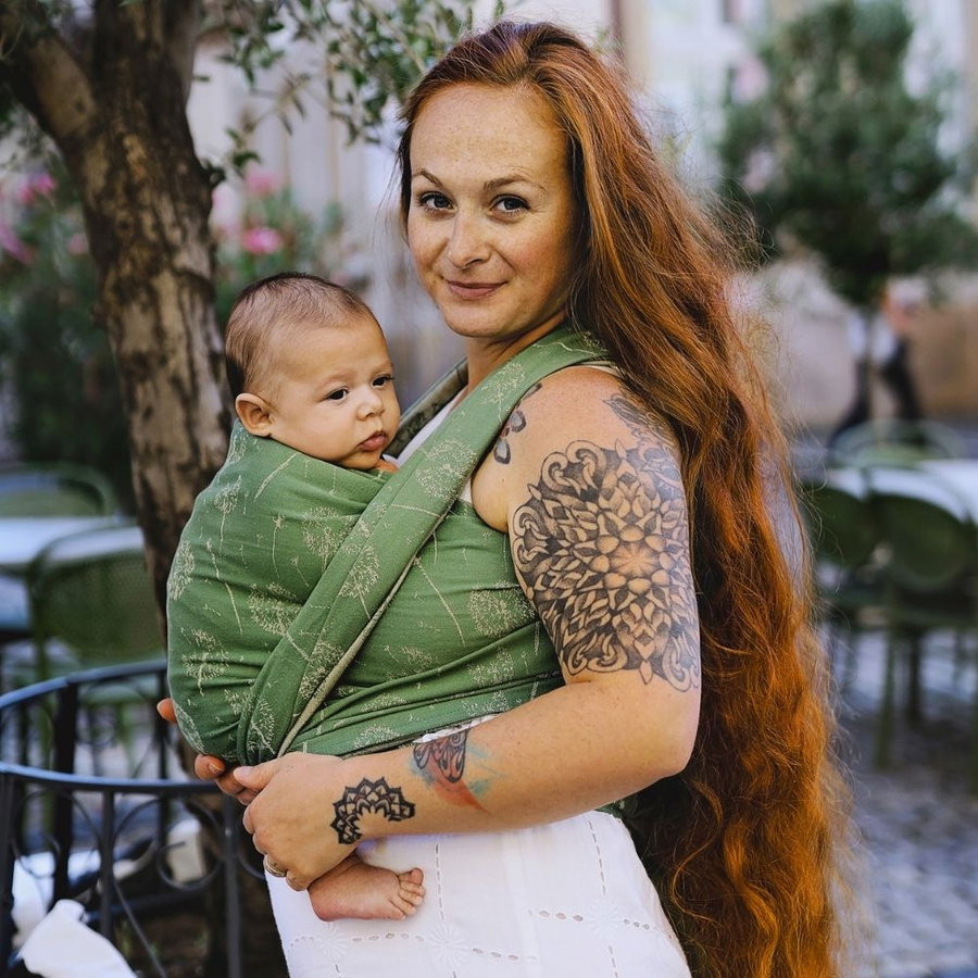 Baby Sling Linen Lightness  size 4