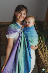 Ring sling Bamboo Sodalite - size S (1,7m)