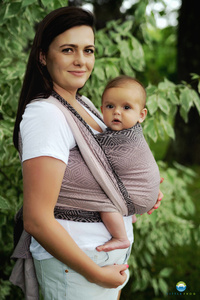 Baby Sling TENCEL™ Charmy Cube size 7