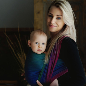 Fular tejido Zircon - talla 4