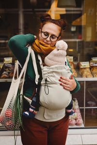 Mochila Portabebés Prime Beige Moonstone v3 /2ª clase