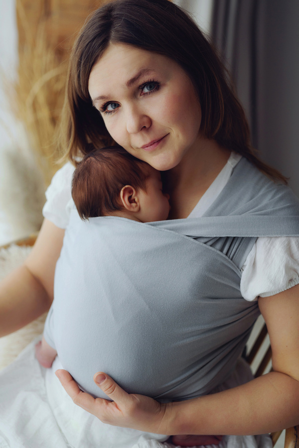Wrap elastic Misty Grey /Calitatea a II-a