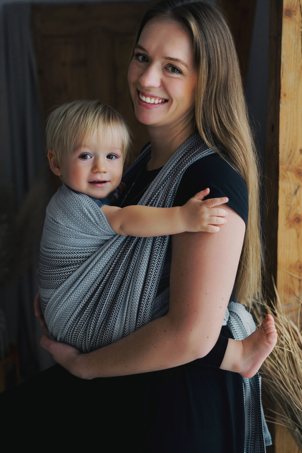 Baby Sling TENCEL™ Silver Path size 6