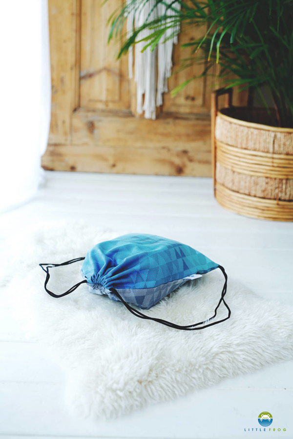 Little Frog Sac à cordon pour écharpe - Navy Illusion