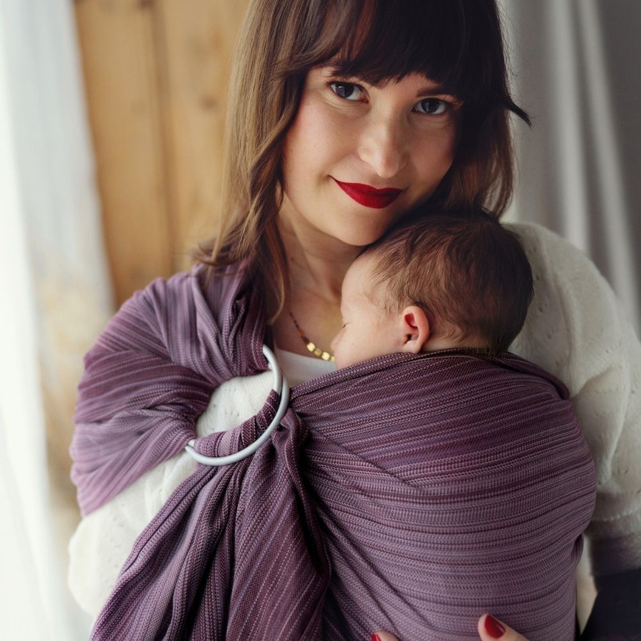 Ring Sling avec bambou – Bamboo Rubellite M (2 m) DEMO