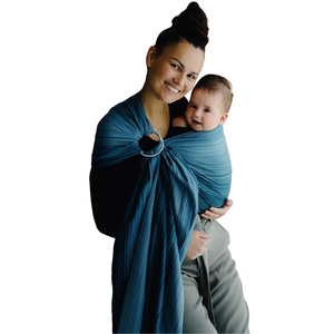 Blue Boleite ring sling L – comfort in everyday babywearing