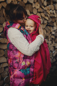 Protecție softshell pentru eșarfă port-bebe și marsupiu - Magenta