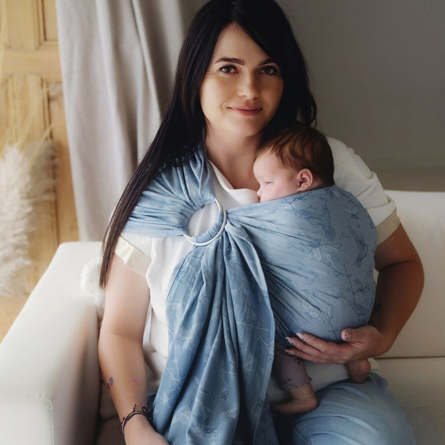 Ring sling TENCEL™ Joy of life Air - size L (2,3 m)