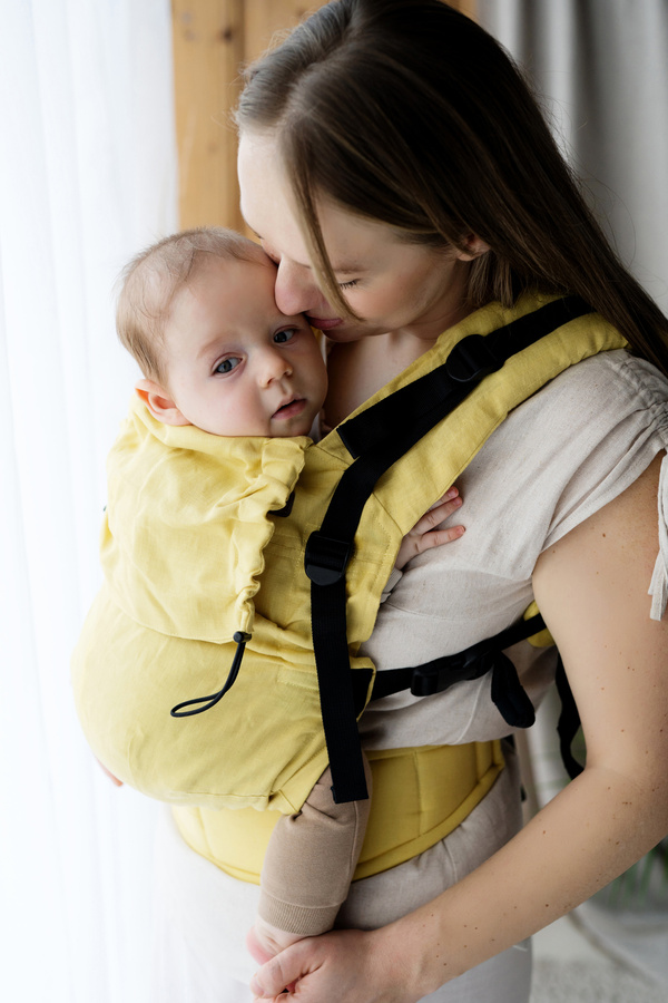 Baby Carrier Prime Pure Linen Amalfi Lemon