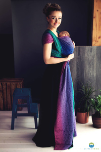 Baby Sling Dark Aurora Cube size 4