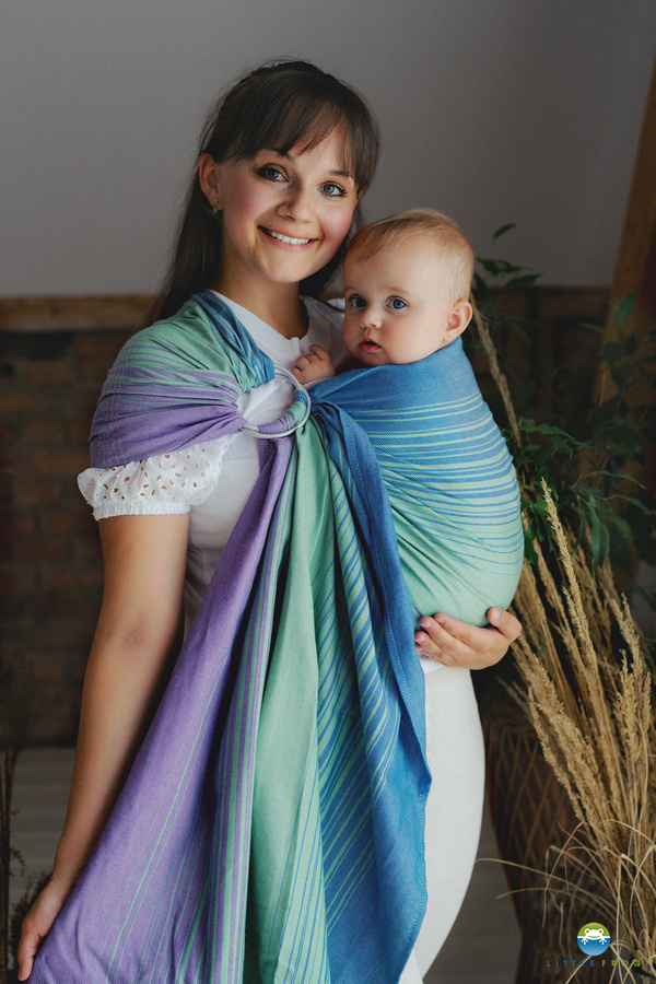 Ring Sling Bamboo Sodalite - taille M (2m)