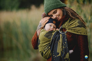 Sling cu inele Gold Wanderlust mărimea S (1,7 m)