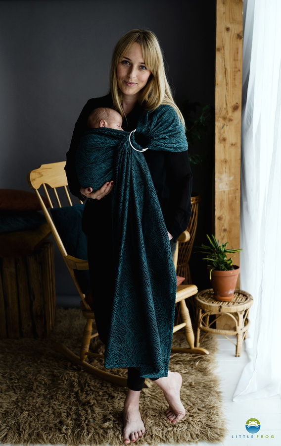 Ring Sling Tragetuch Ocean Wildness - Größe L (2,3m)