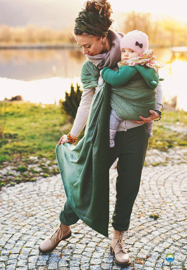 Ring Sling Mossy Cube - taille M (2 m) /2e choix