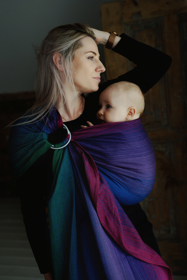 Ring Sling Tragetuch Zircon - Größe L (2,3m)