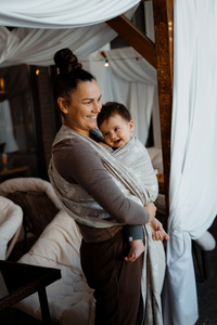 Écharpe de portage Fleeting Nature - taille 8