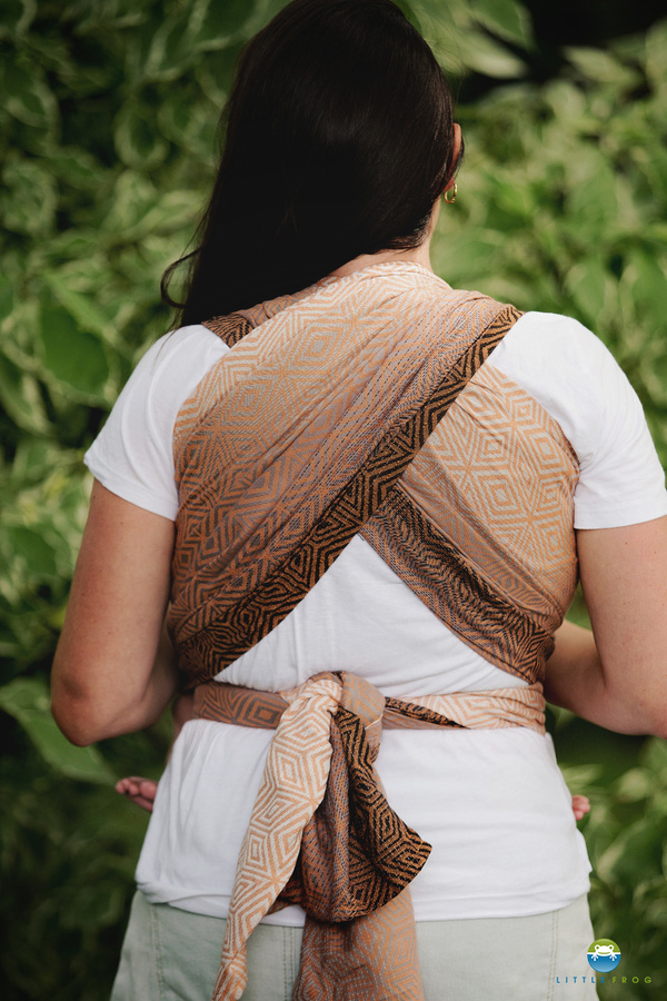 Écharpe de portage TENCEL™ Foxy Cube - taille 7/2e choix