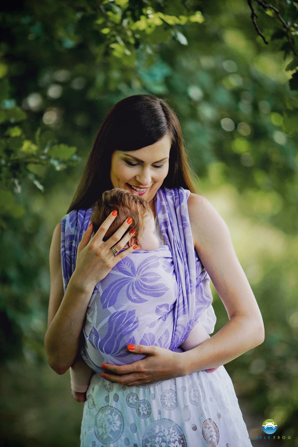 Baby Sling Lilac Flowrora size 6