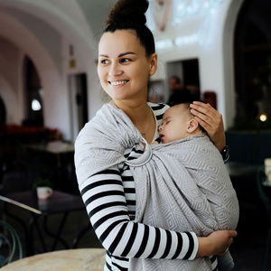 Ring Sling Grey Cube - taille S (1,7 m)