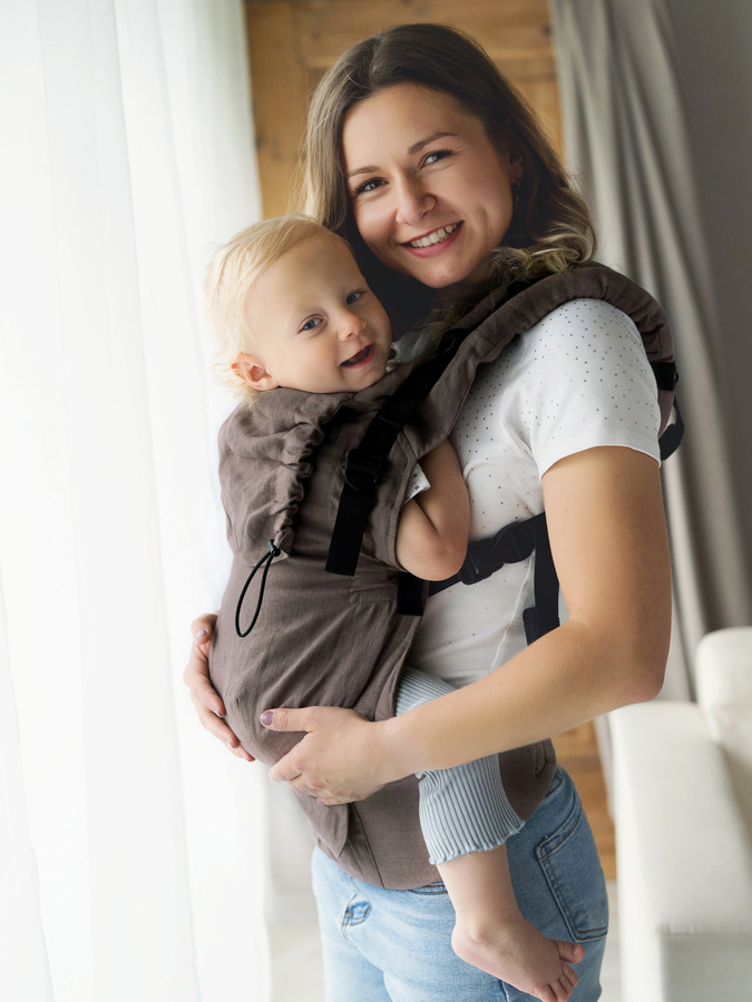 Leinen Babytrage Prime  - Pure Linen Frappe