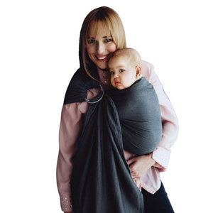 Bandolera color grafito Slate Moonstone M – una solución práctica para padres